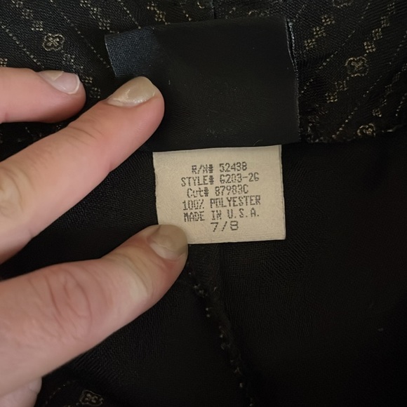 Patterned slack pants - Picture 3 of 4